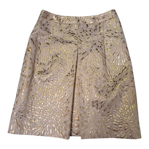 Etcetera Skirt A-line Gold‎ Beige